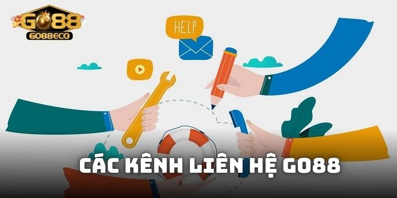 Các kênh liên hệ Go88 để hội viên tương tác